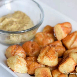 Gluten Free Soft Pretzel Bites