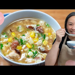 Egg Drop Soup With Chicken