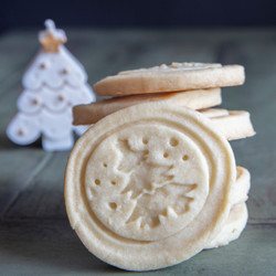 Stamped Shortbread Cookies