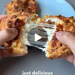 Garlic Cheese Cloud Bread