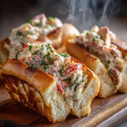 Creamy Cajun Lobster Rolls