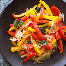 Peperonata (sautéed Peppers And Onions)