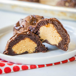 Peanut Butter Stuffed Cookies