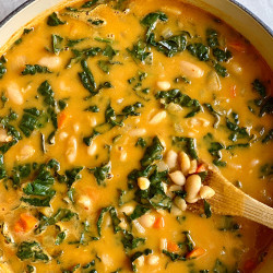 Creamy White Bean And Kale Soup