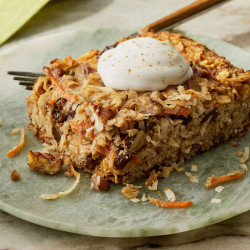 Carrot Cake Baked Oatmeal