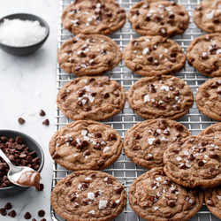 Nutella Chocolate Chip Cookies