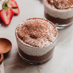 Tiramisu Chia Pudding
