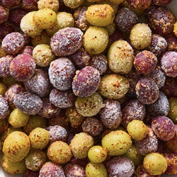 Sweet and Salty Frozen Grapes Recipe easy apps snacks