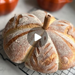 Pumpkin Shaped Bread