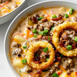 Easy Cheeseburger Soup Recipe