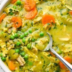 Anti Inflammatory Turmeric Chicken Soup