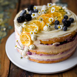 Lemon Blueberry Cake Recipe