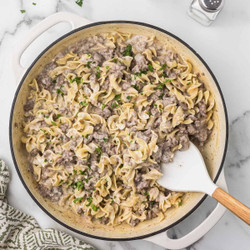 30-minute Ground Beef Stroganoff