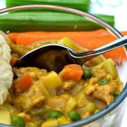 Vegan Chicken Pot Pie With Soy Curls