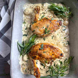 Chicken Supreme With Supreme Sauce