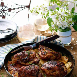 Rotisserie Flavoured Chicken And Potato Bake