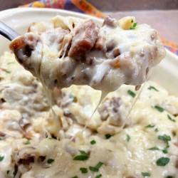 Ham Steak And Creamy Potatoes