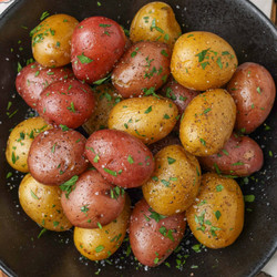 Boiled Baby Potatoes