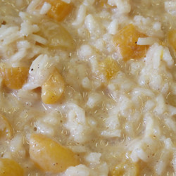 Apricot Rice Pudding