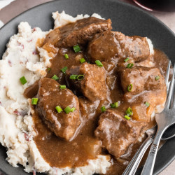 Beef Tips And Gravy