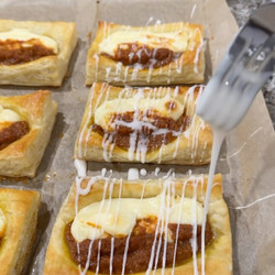 Pumpkin Cream Cheese Danish