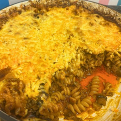 Beef Stroganoff Pasta Bake