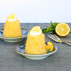 Individual Steamed Lemon Puddings