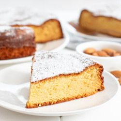 3 Ingredient Keto Almond Cake