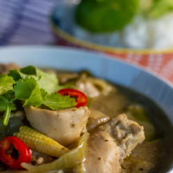 Slow Cooker Thai Green Chicken Curry
