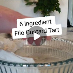 Filo Custard Dessert