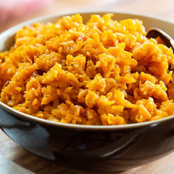 Sweet Potato "rice"