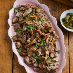 Beef Stroganoff