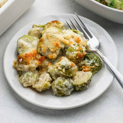 Brussel Sprouts Au Gratin