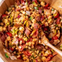 Dense Bean Salad With Sun-dried Tomato Vinaigrette