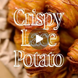 Crispy Fried Potatoes With Sour Cream Onion Dip sides yum