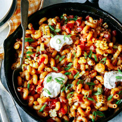 Taco Pasta Skillet