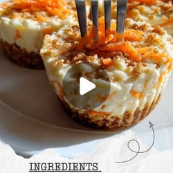 Carrot Cottage Cheesecake Cups