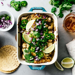 Green Chile Enchilada · I Am A Food Blog