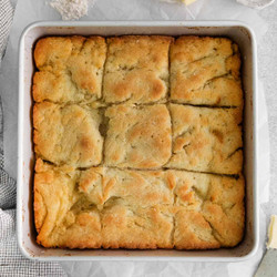 Easy Gluten-free Butter Dip Biscuits