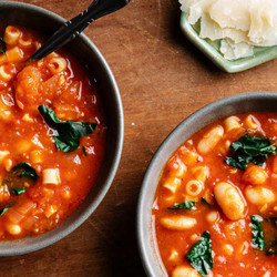 Stanley Tucci's Pasta Fagioli