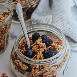 Crunchy Maple Peanut Granola