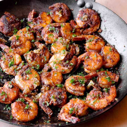 Hawaiian Style Garlic Shrimp