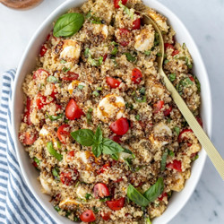 Quinoa Caprese Salad