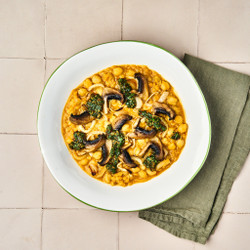 Crispy Mushroom Dal With Coriander Chutney