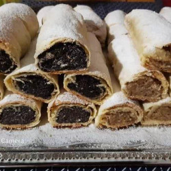Retró Darunyak Mákos És Diós Töltelékkel Recept | Tutirecept