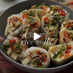 Crispy Rice Rolls