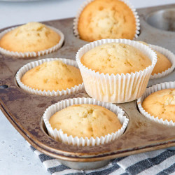 Basisrecept Vanille Cupcakes