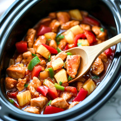 Crockpot Sweet And Sour Chicken