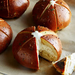 Korean Cream Cheese Garlic Bread