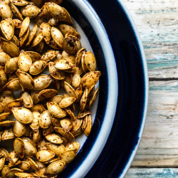 Roasted Butternut Squash Seeds